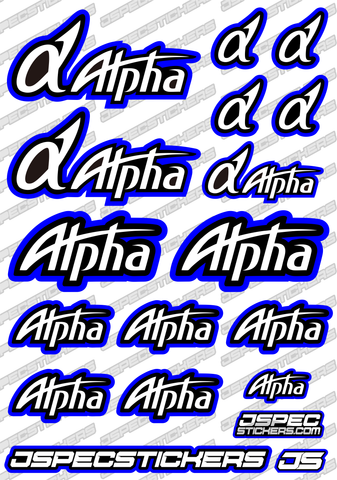 HOOSIER TYRE DECAL SHEET