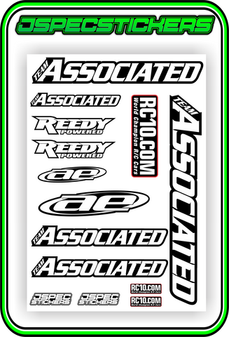 HOOSIER TYRE DECAL SHEET