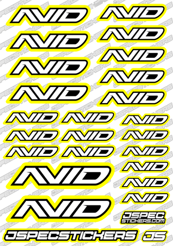 HOOSIER TYRE DECAL SHEET