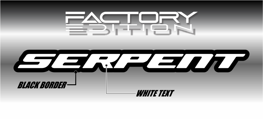FACTORY PRO STICKER SHEET