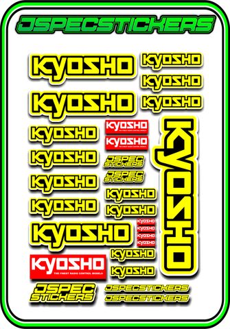 HOOSIER TYRE DECAL SHEET