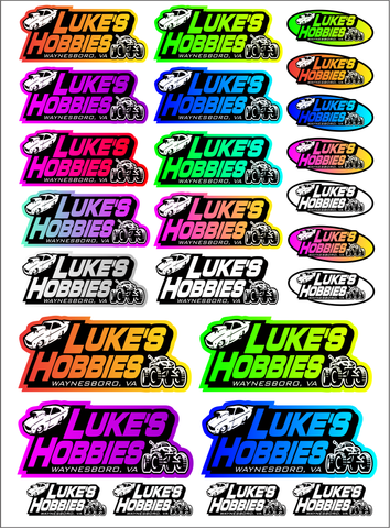 HOOSIER TYRE DECAL SHEET