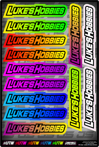 HOOSIER TYRE DECAL SHEET
