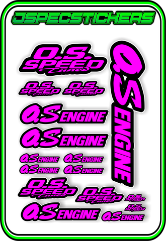 HOOSIER TYRE DECAL SHEET