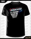 TEAM ASSOCIATED FT 2024 SHIRT with Sponsors - Jspec Stickers