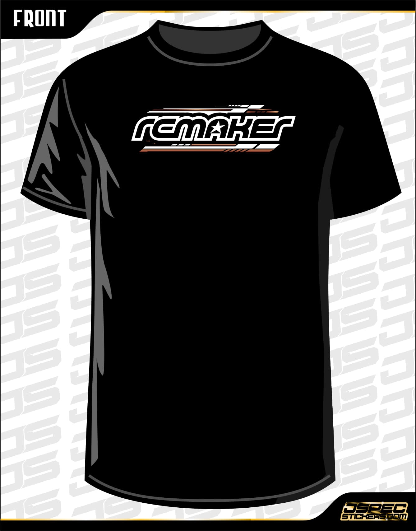 RCMAKER 2026 Team Shirt with sponsors
