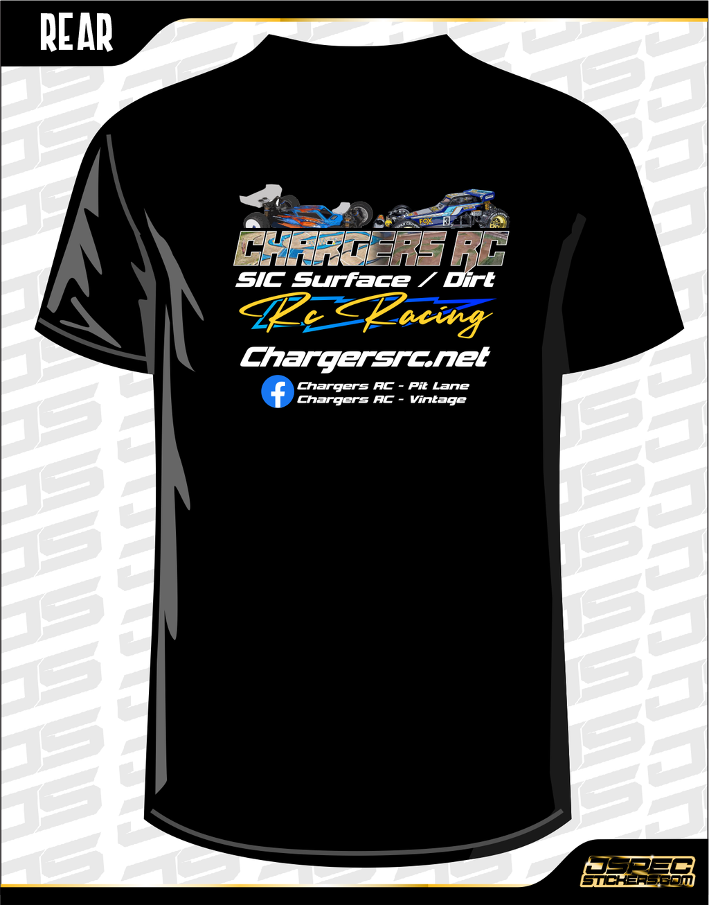 CHARGERS RC 2025 CLUB SHIRT - Jspec Stickers