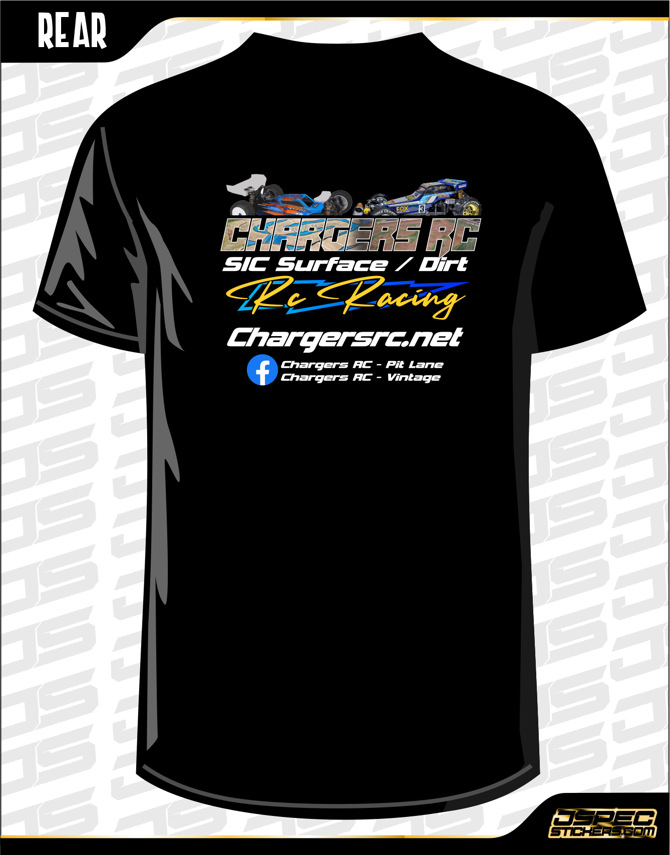 CHARGERS RC 2025 CLUB SHIRT - Jspec Stickers