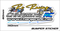 CHARGERS RC BUMPER STICKER - Jspec Stickers