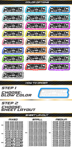 CS EDITION CUSTOM PRO STICKER SHEET