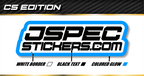 CS EDITION CUSTOM PRO STICKER SHEET