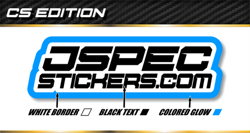 CS EDITION CUSTOM PRO STICKER SHEET