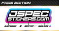 FADE EDITION CUSTOM PRO STICKER SHEET