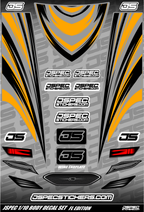 FL STYLE BODY DECAL SET - Jspec Stickers
