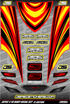 FL STYLE BODY DECAL SET - Jspec Stickers
