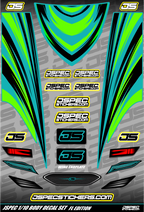 FL STYLE BODY DECAL SET - Jspec Stickers