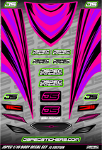FL STYLE BODY DECAL SET - Jspec Stickers