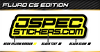 CUSTOM PRO FLURO STICKER SHEET