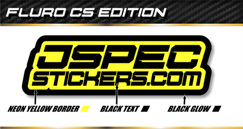 CUSTOM PRO FLURO STICKER SHEET
