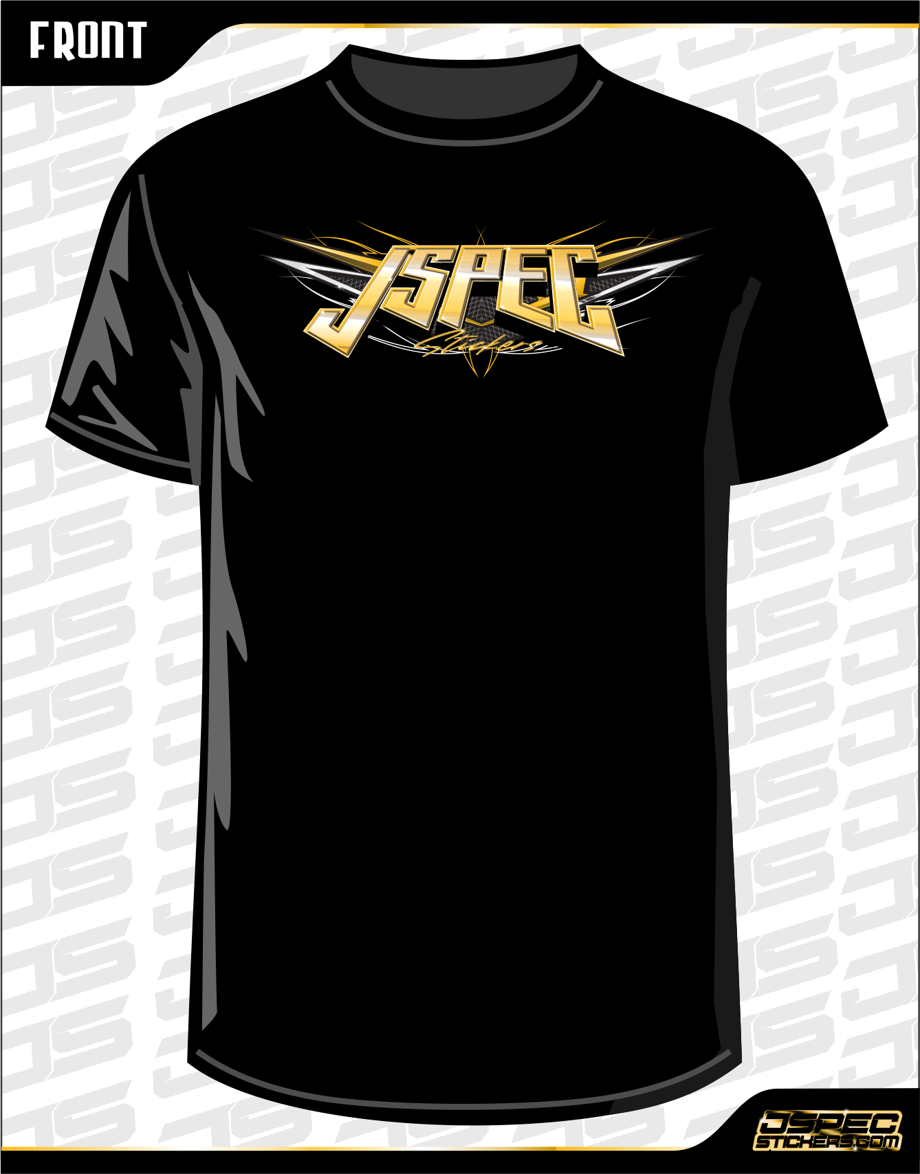 JSPEC METAL TSHIRT - Jspec Stickers