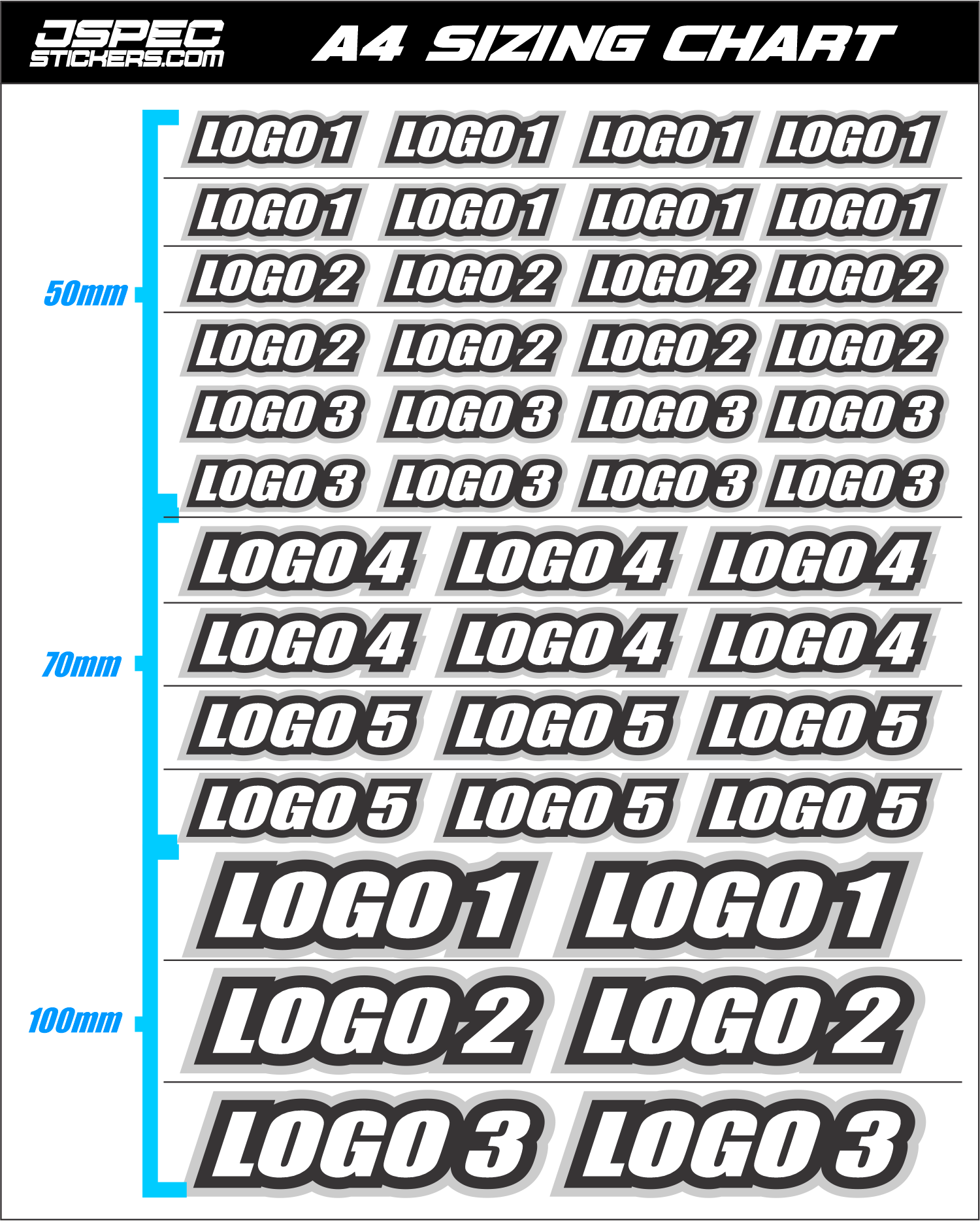 HOLOGRAPHIC UNLTD CUSTOM PRO STICKER SHEET - Jspec Stickers
