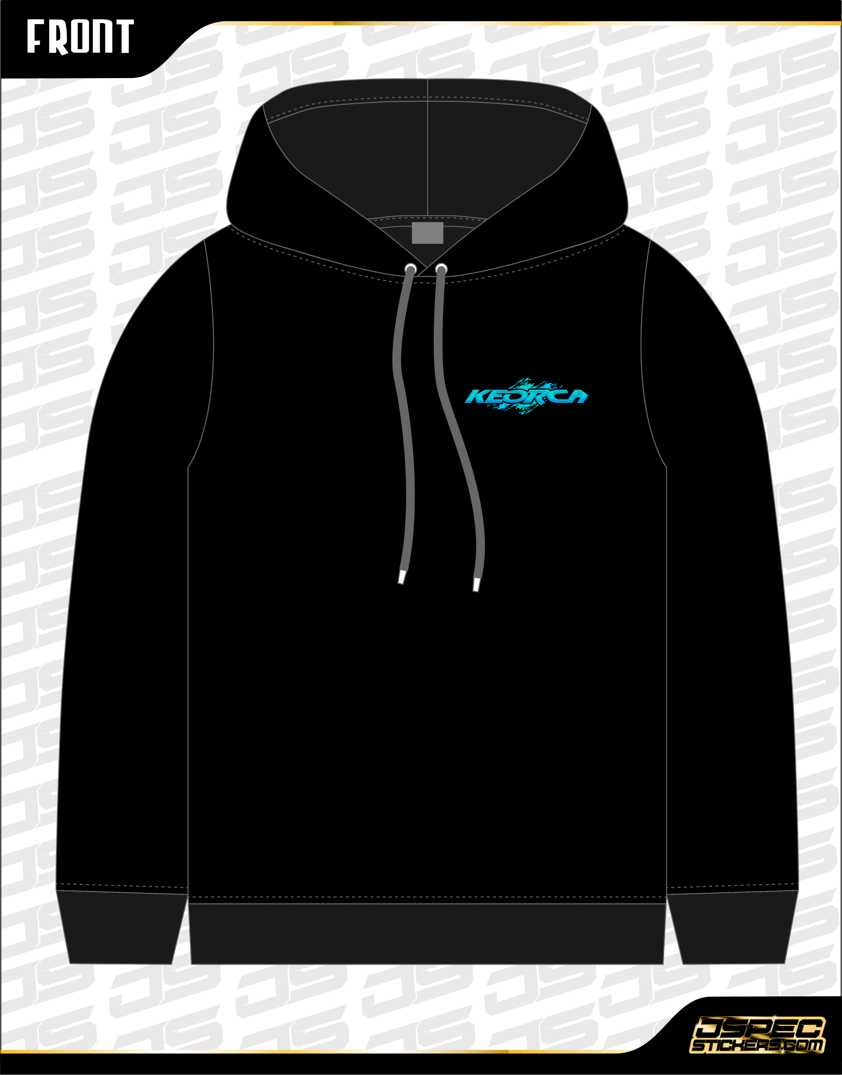 KEORCA Club Hoody - Jspec Stickers