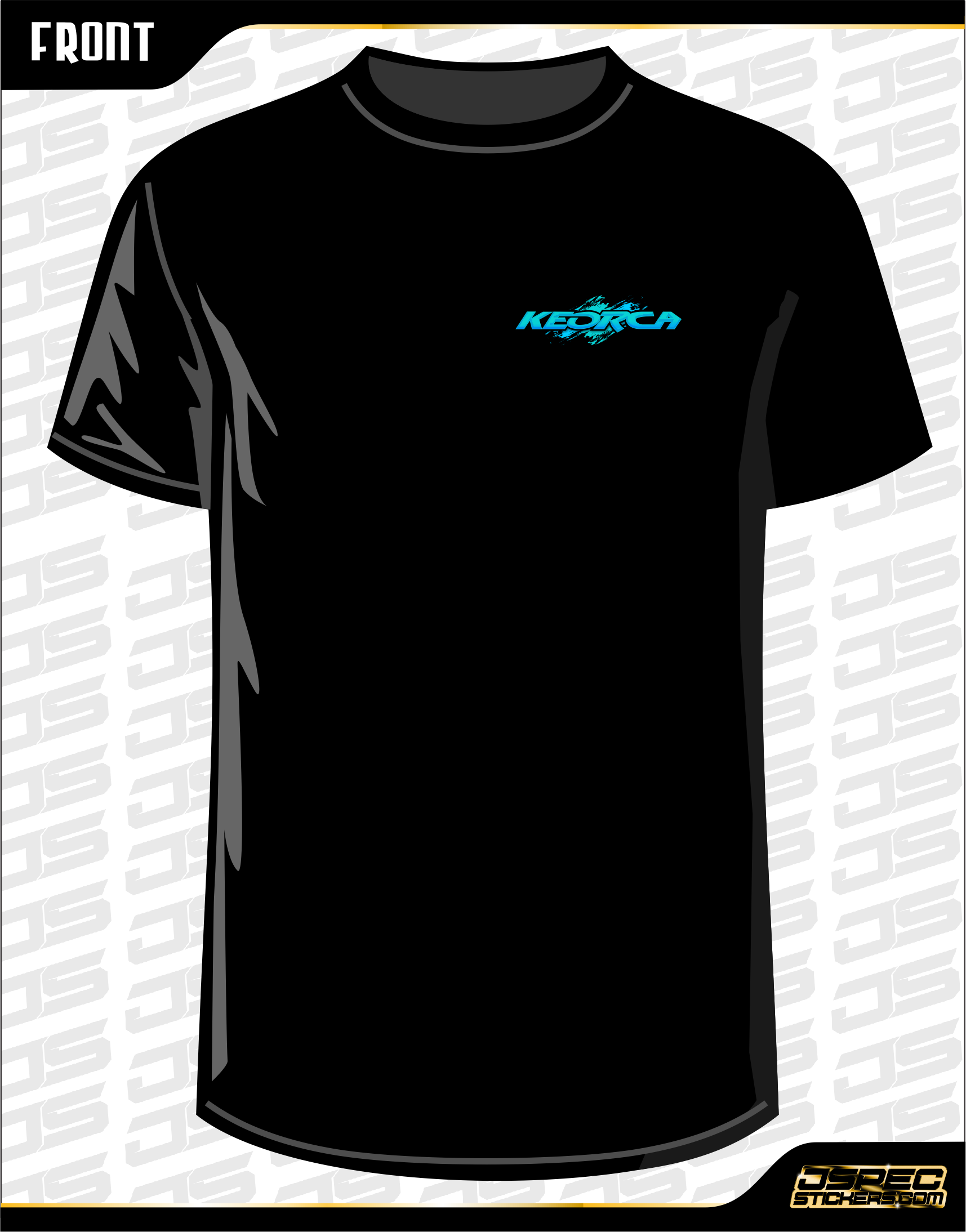 KEORCA Club T-Shirt - Jspec Stickers