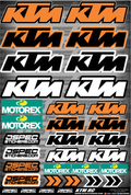 MECATECH RC LARGE SCALE DECAL SHEET - Jspec Stickers