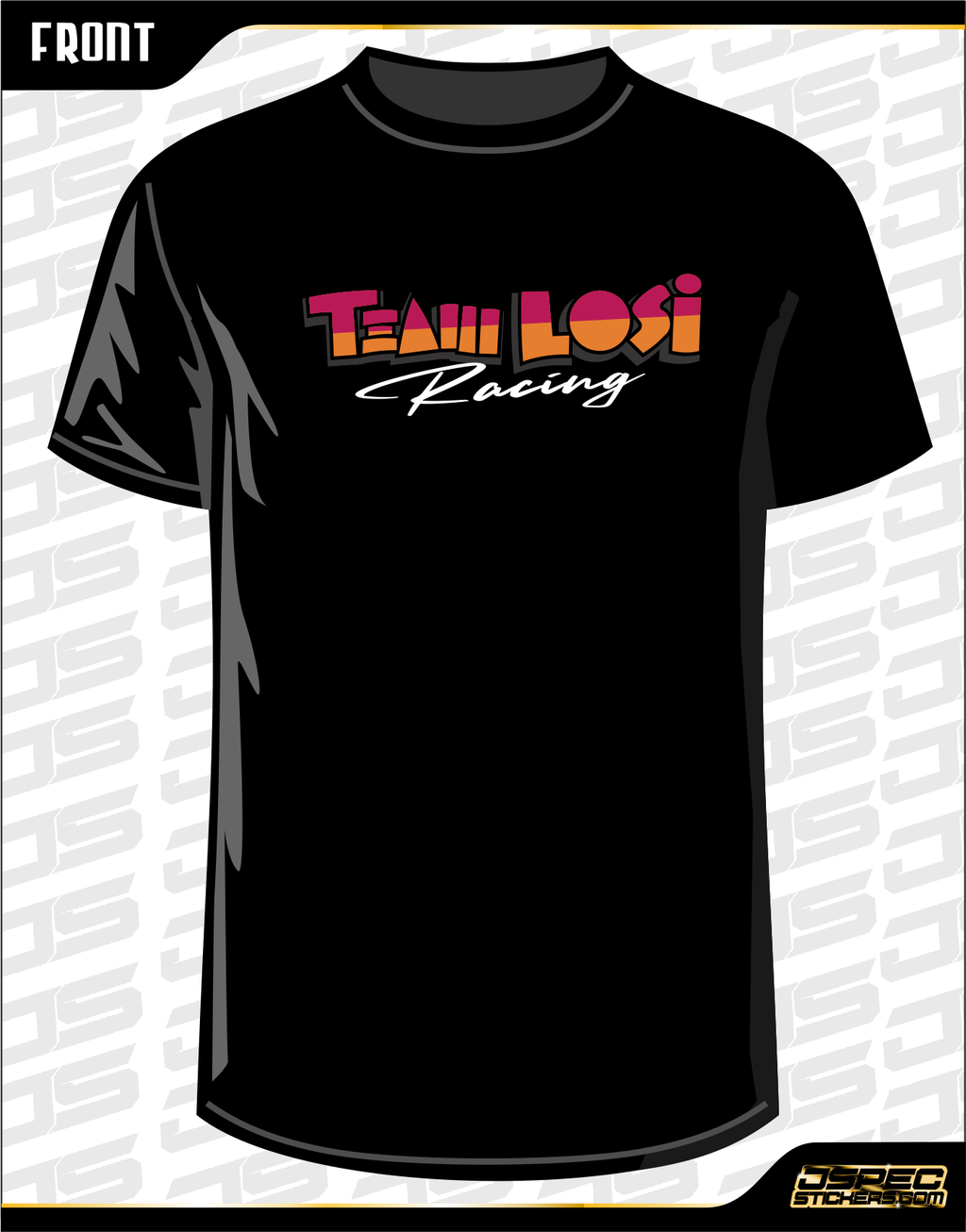 LOSI VINTAGE TEAM LOGO TSHIRT - Jspec Stickers