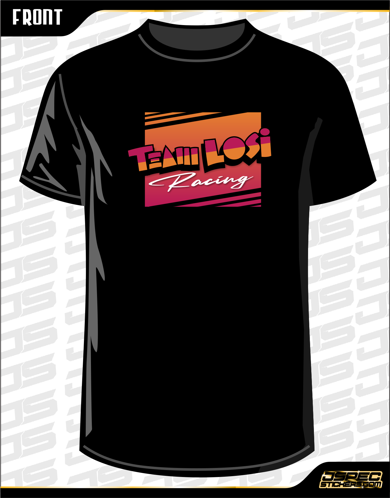 LOSI VINTAGE FADE TSHIRT - Jspec Stickers