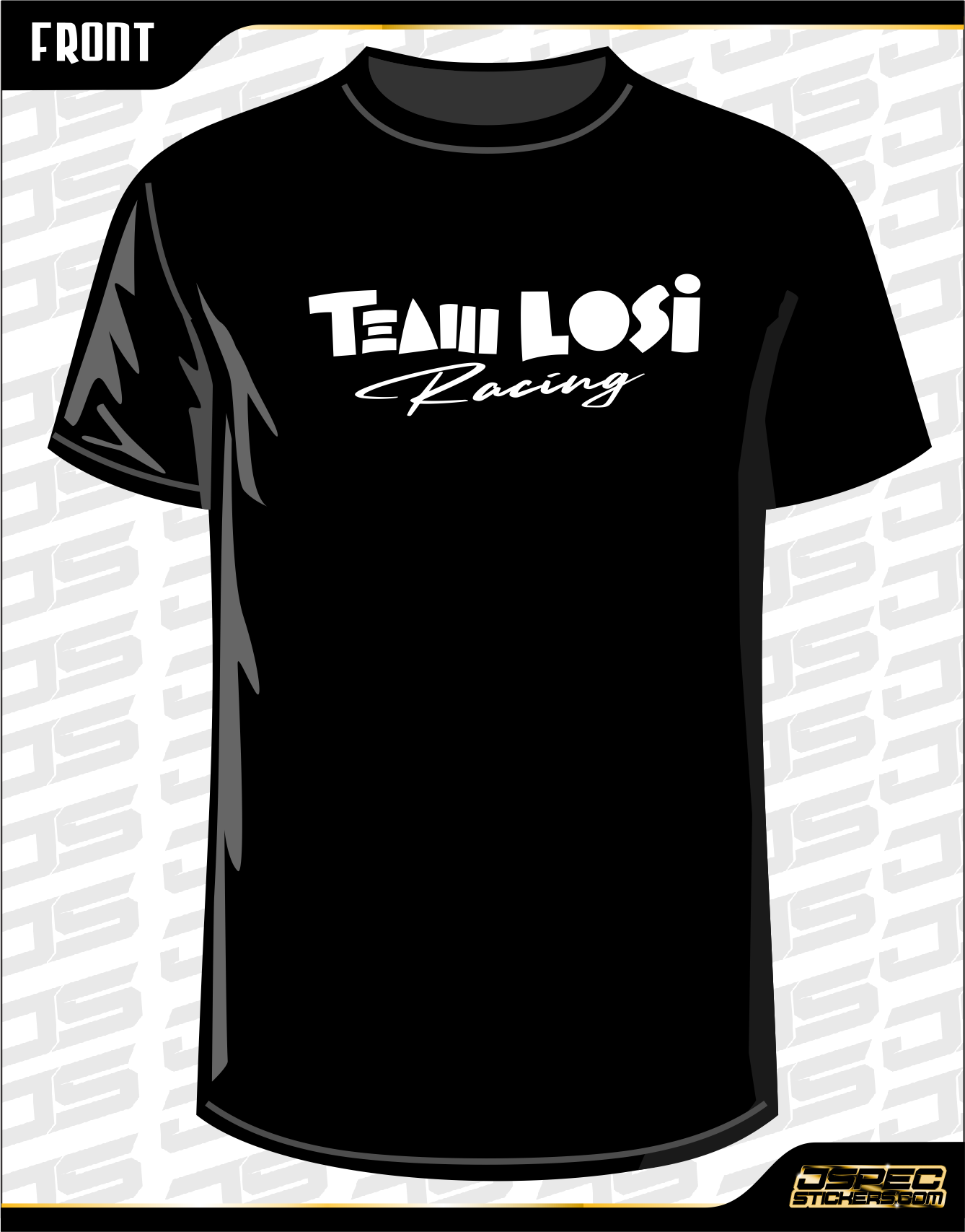 LOSI VINTAGE TEAM LOGO TSHIRT - Jspec Stickers