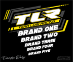 TLR 2023 SHIRT with Sponsors - Jspec Stickers