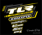TLR 2023 SHIRT with Sponsors - Jspec Stickers