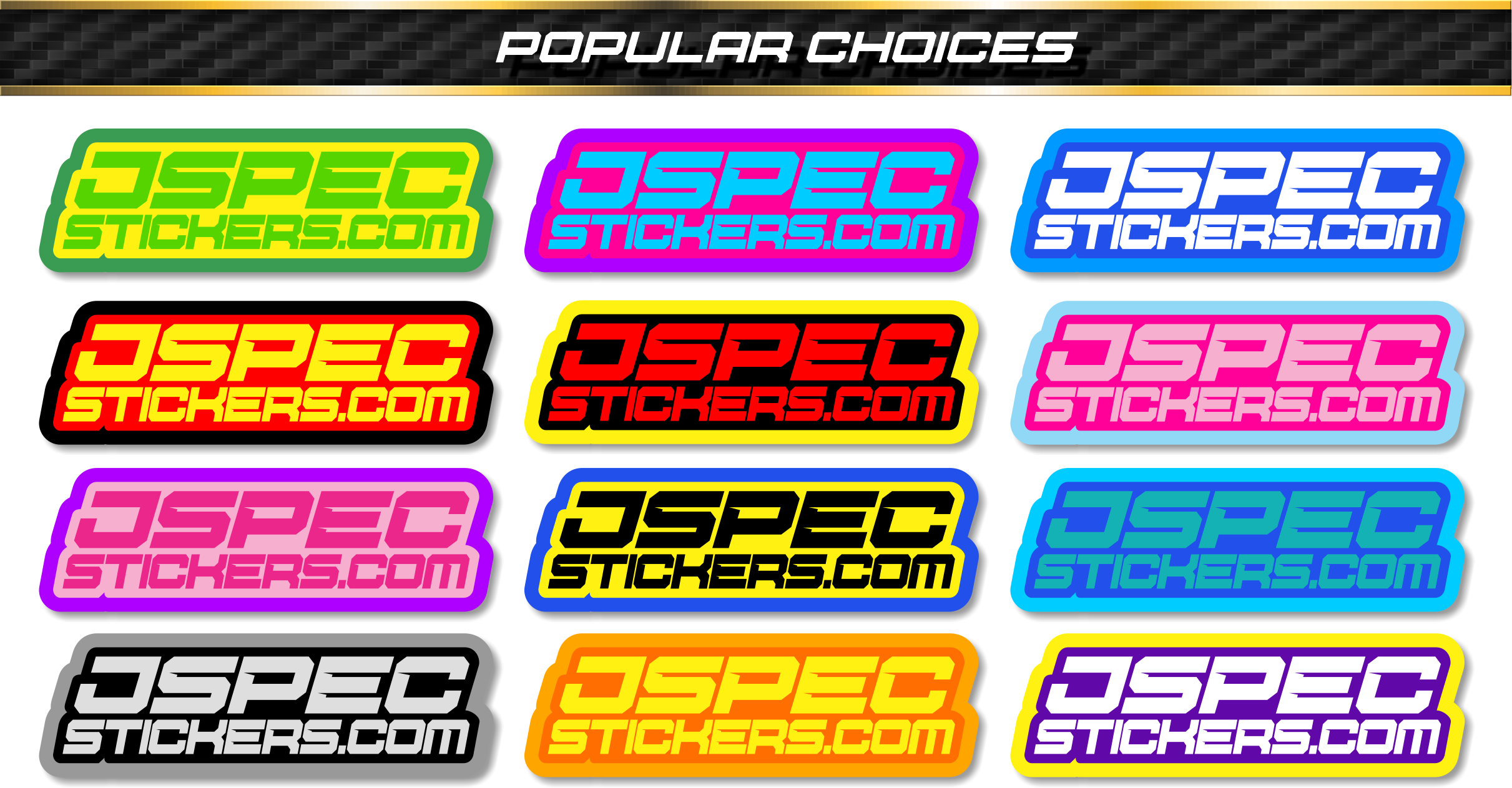 UNLIMITED EDITION CUSTOM PRO STICKER SHEET