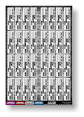 TYRE LABEL 1/8 BUGGY - Jspec Stickers