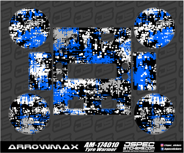 ARROWMAX TYRE WARMER JWRAP - Jspec Stickers
