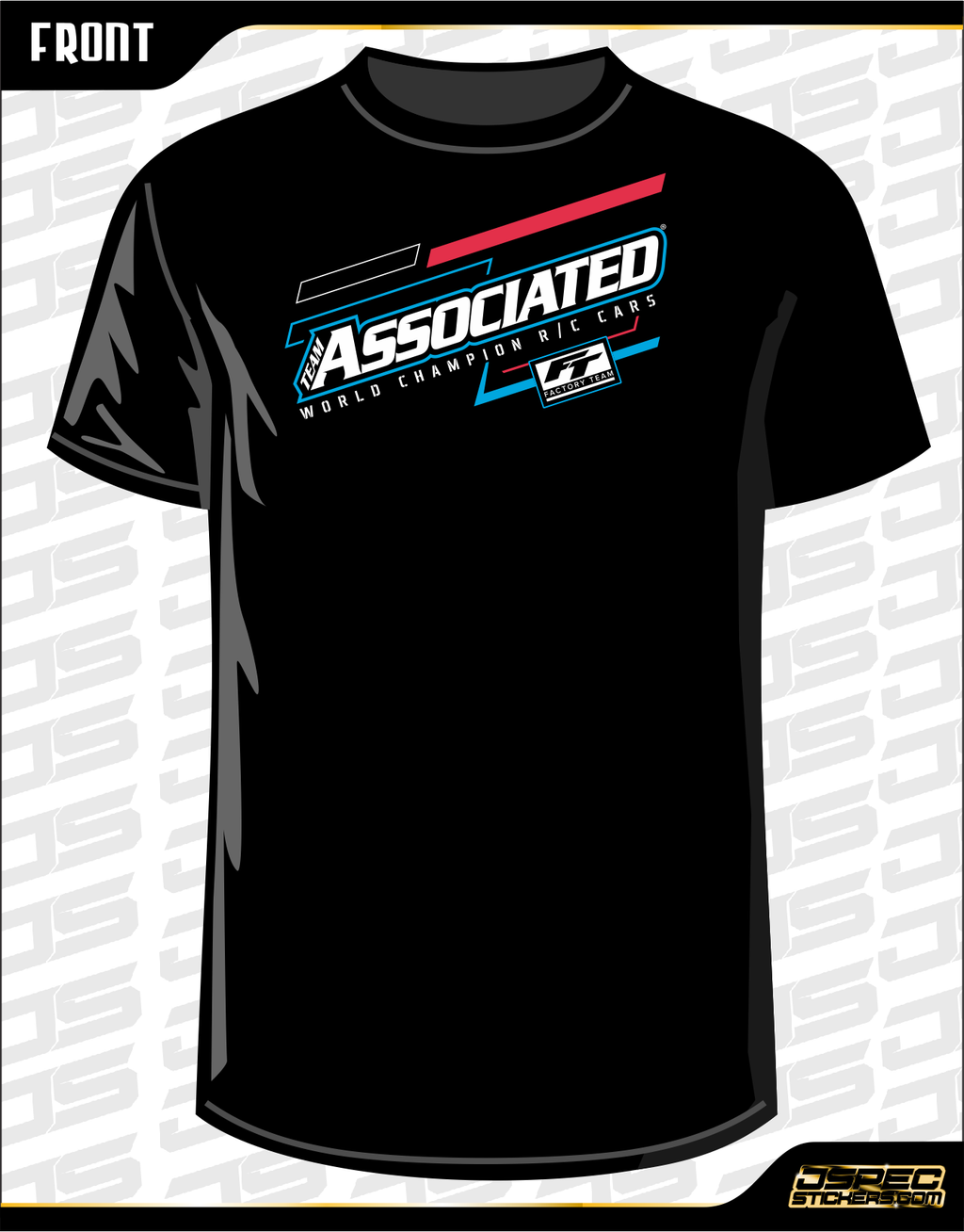 TEAM ASSOCIATED FT 2022 SHIRT - Jspec Stickers