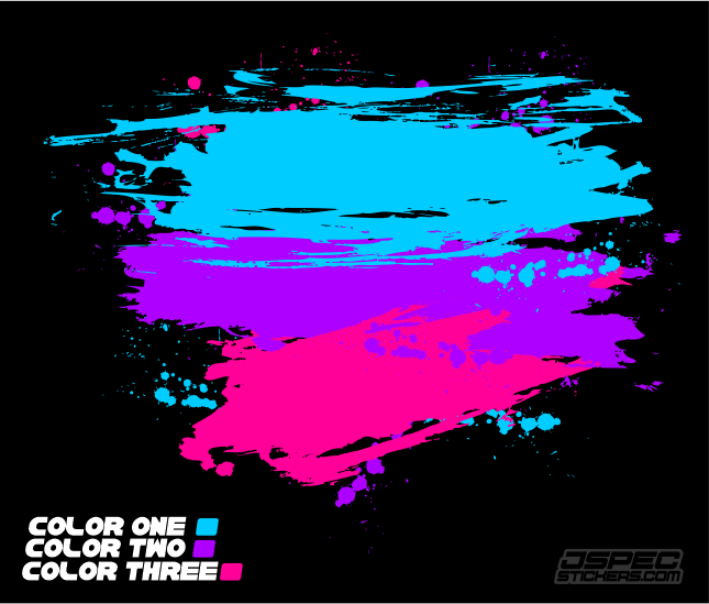 'BRUSHED' CUSTOM RC TSHIRT - Jspec Stickers