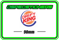 DRIFT KING BUMPER STICKER - Jspec Stickers