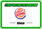 DRIFT KING BUMPER STICKER - Jspec Stickers