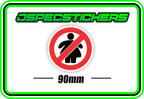 NO FAT CHICKS BUMPER STICKER - Jspec Stickers