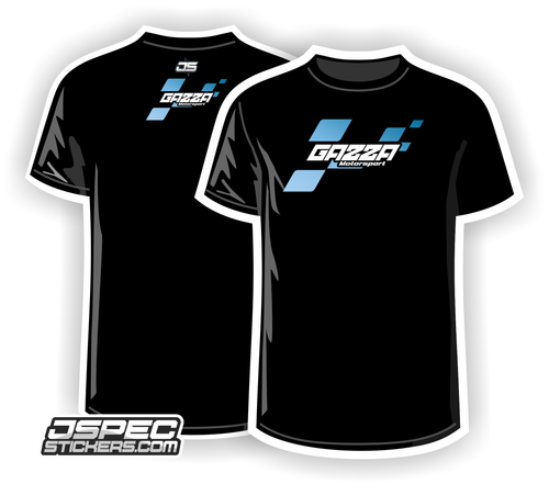 GAZZA MOTORSPORT TSHIRT - Jspec Stickers