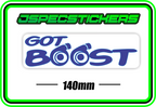 GOT BOOST BUMPER STICKER - Jspec Stickers