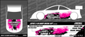 GRUNGE STYLE BODY DECAL SET - Jspec Stickers