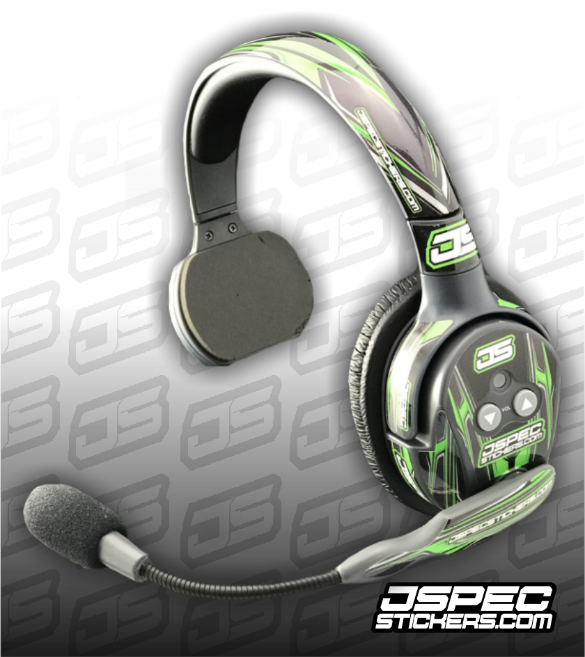 CUSTOM HEADSET WRAP - Jspec Stickers