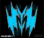 'SHARP HEX' CUSTOM RC TSHIRT - Jspec Stickers