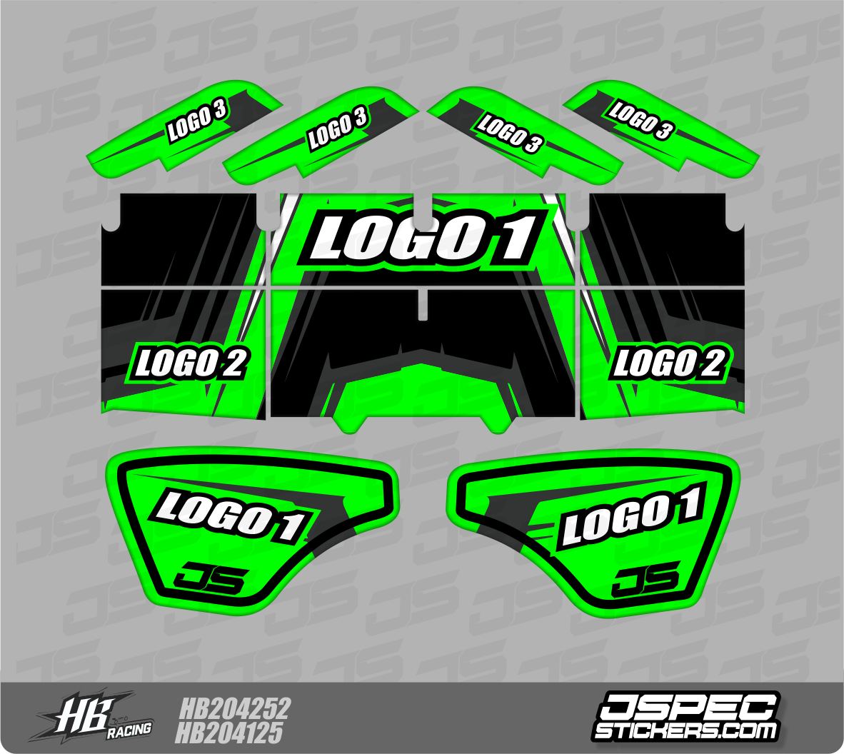 HOT BODIES PRO WING SKIN JWRAP - Jspec Stickers