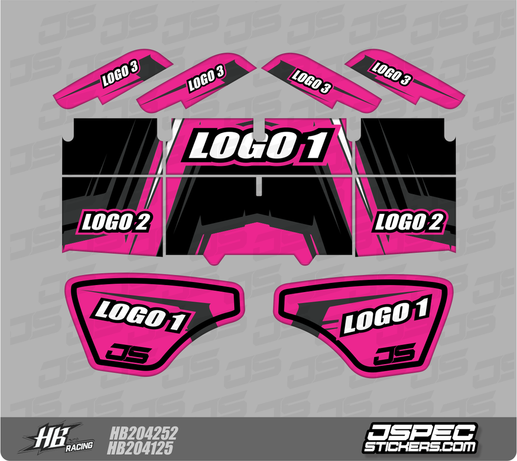 HOT BODIES PRO WING SKIN JWRAP - Jspec Stickers