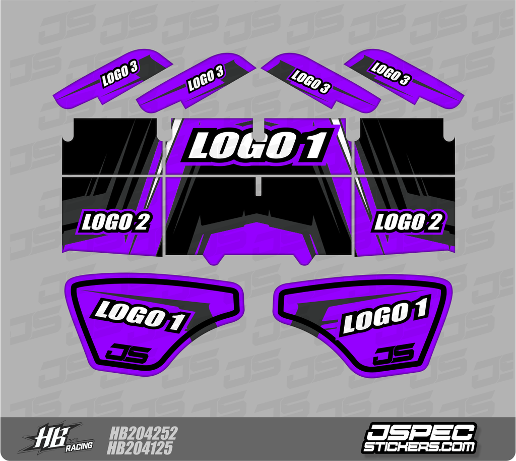 HOT BODIES PRO WING SKIN JWRAP - Jspec Stickers