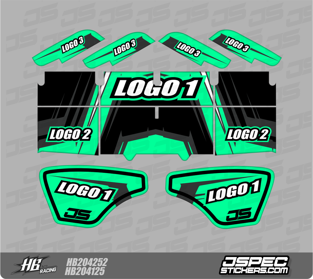 HOT BODIES PRO WING SKIN JWRAP - Jspec Stickers